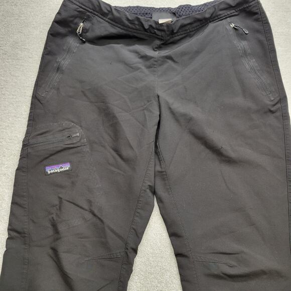 Patagonia Simple Guide Pants Women’s Medium Black Faded Hiking Climbing - Picture 9 of 9